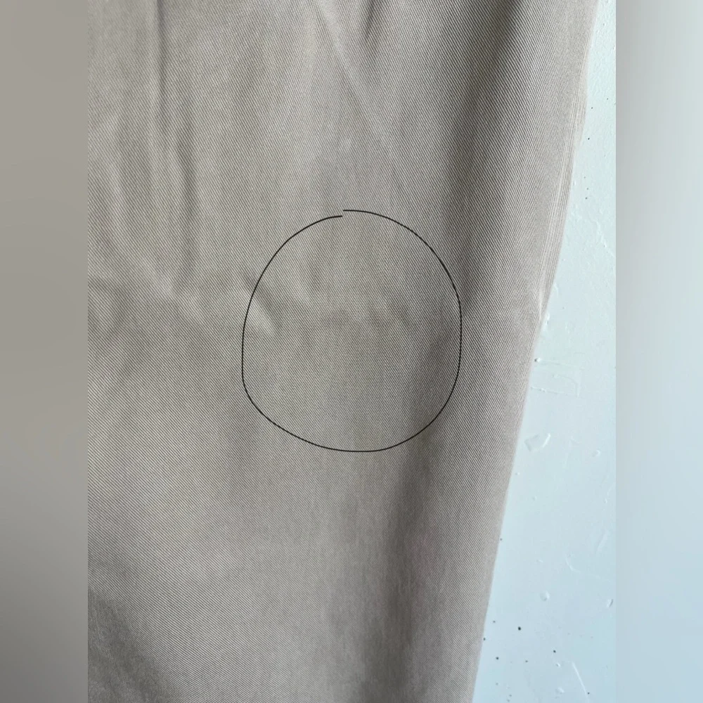 Reformation Mason Pant in Khaki Size 4 - Picture 6 of 8